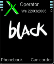 black