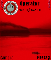 The dark-red