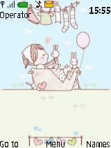 蓝色
