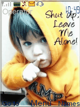 shut me alone