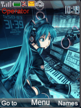 miku and mio so cute