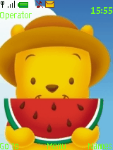 watermelon winnie the pooh!