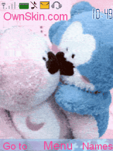 bear kissed