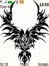 Tribal White/Black