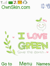 i love green