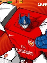 optimus prime is an arsenal fan ?