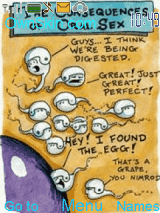 sperm out