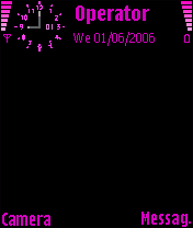 black and pink