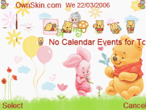 Spring with Pooh Bear