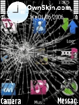 crack glass