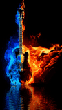 Guitar Fire AnimatioN