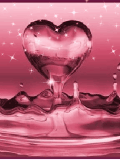 pink heart animated